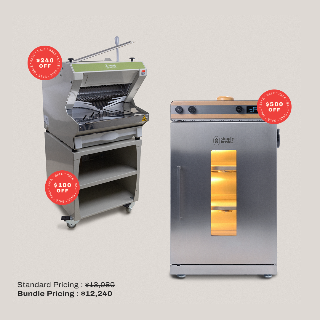 Simply Bread Oven + Slicer and Stand Bundle